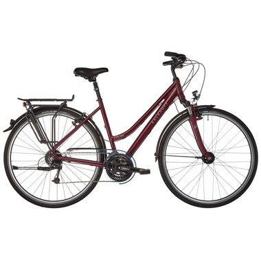 Bicicleta de paseo KALKHOFF JUBILEE 24 TRAPEZ Mujer Rojo 0